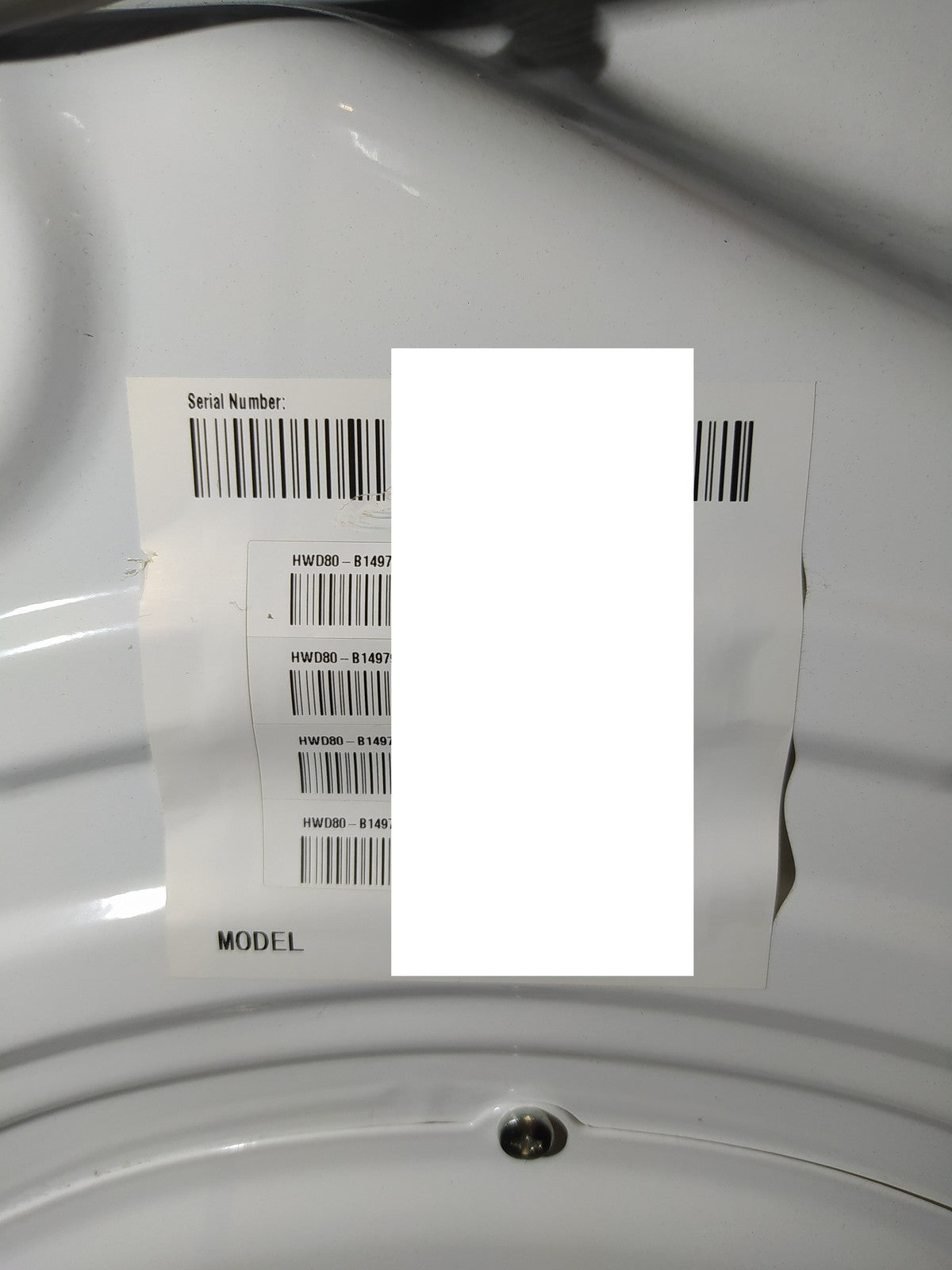 Haier HWD80-B14979 Waschtrockner 8+5 kg, 1400 RPM, Frontlader, I34998