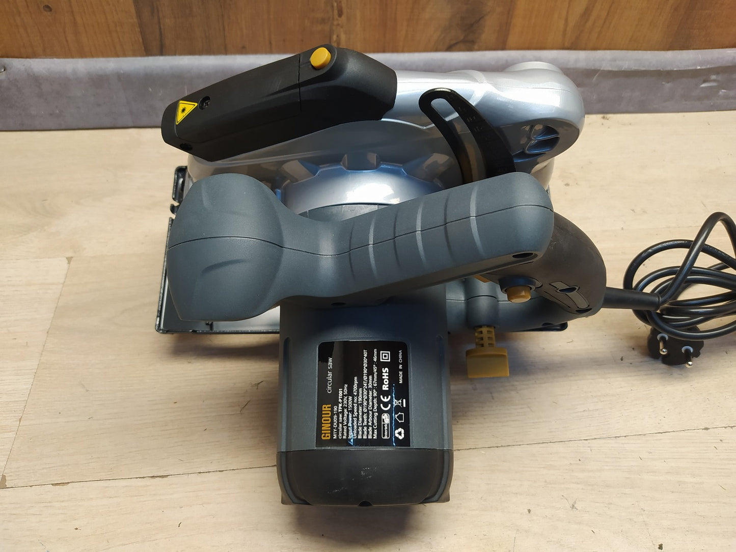 Ginour M1Y-DU09-190 Kreissäge 1500W Elektrosäge, I37834
