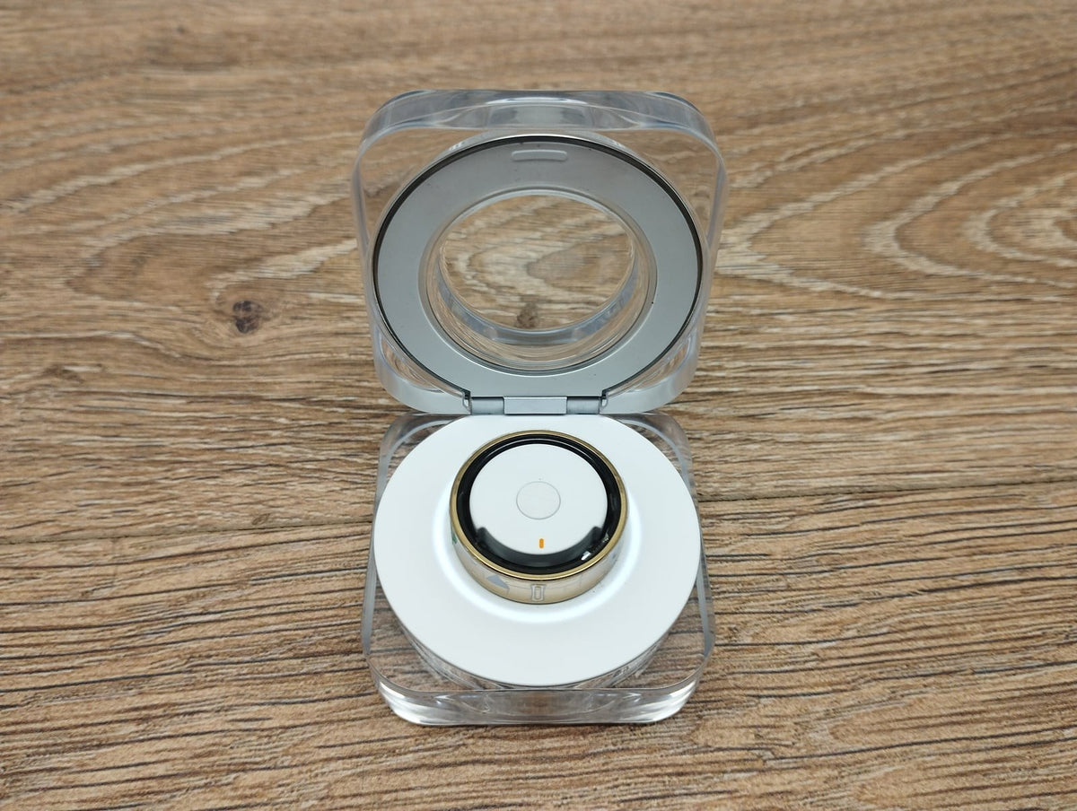 Samsung Galaxy Smart Ring Titanium Gold SM-Q500 Size 10 (US)