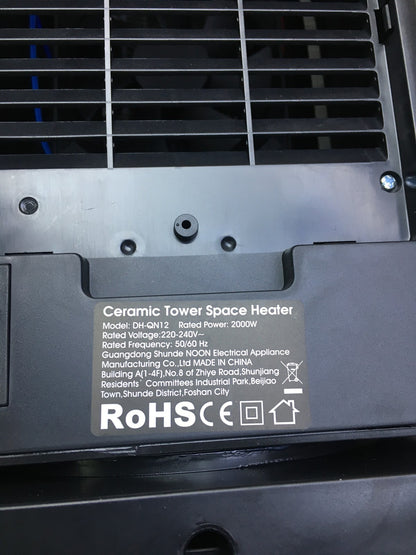 OMISOON DH-QN12 Heizlüfter 2000W, I34582