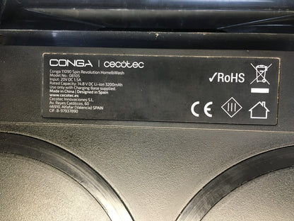 Cecotec 08105 Saugroboter mit Wishfunktion Conga 11090 Spin Revolution, I38075