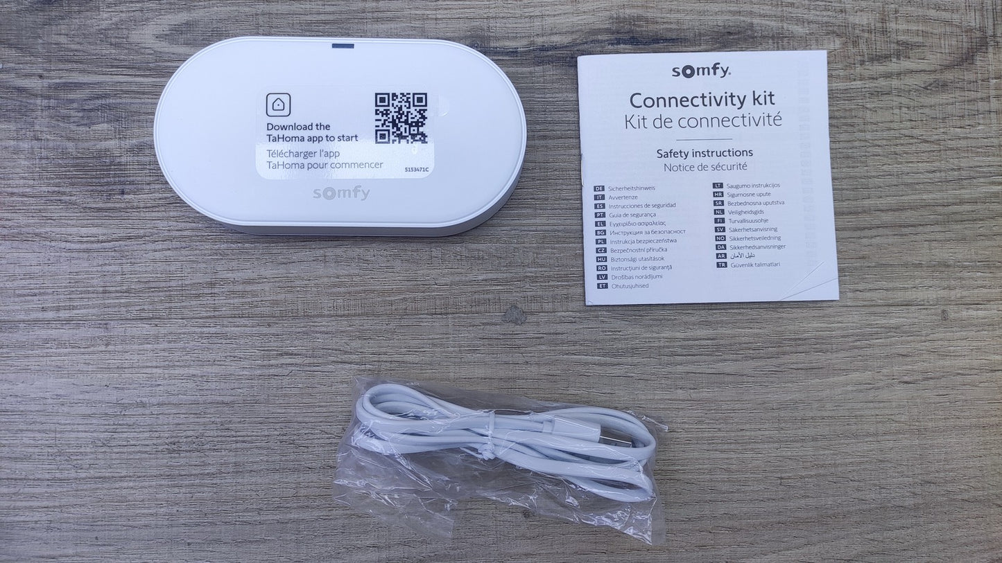 Somfy 1870755 TaHoma mini Connectivity Kit Steuerzentrale I36979