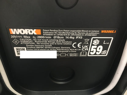 WORX Landroid Vision M600 Mähroboter ohne Begrenzungskabel WR206E.1 I38363