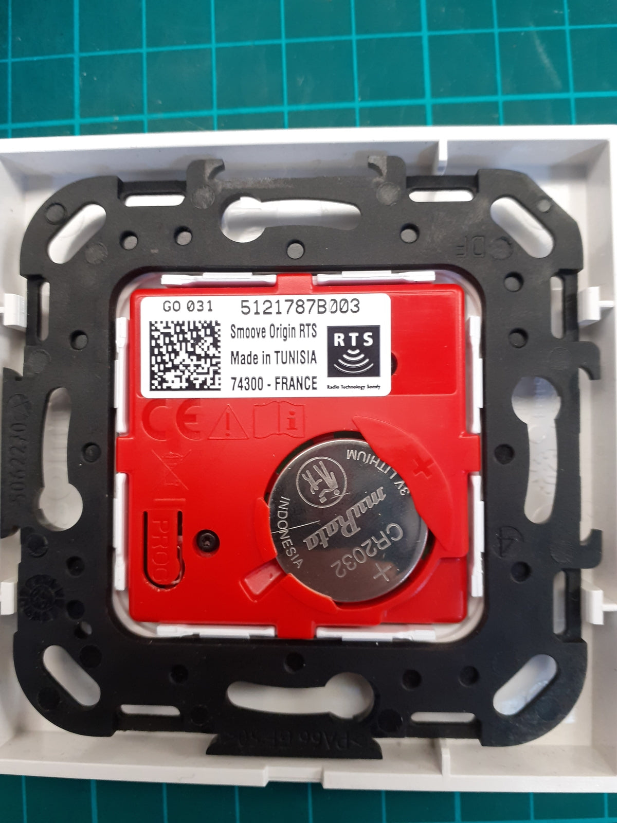 Somfy 1240389 Rollladenmotor Ersatz-Kit Altus RTS I04862