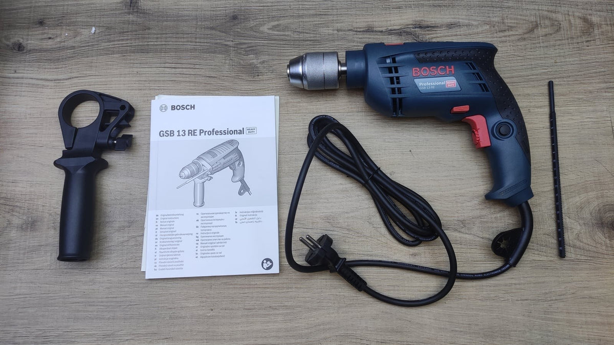Bosch Professional Elektro-Schlagbohrmaschine GSB 13 RE, 600 W