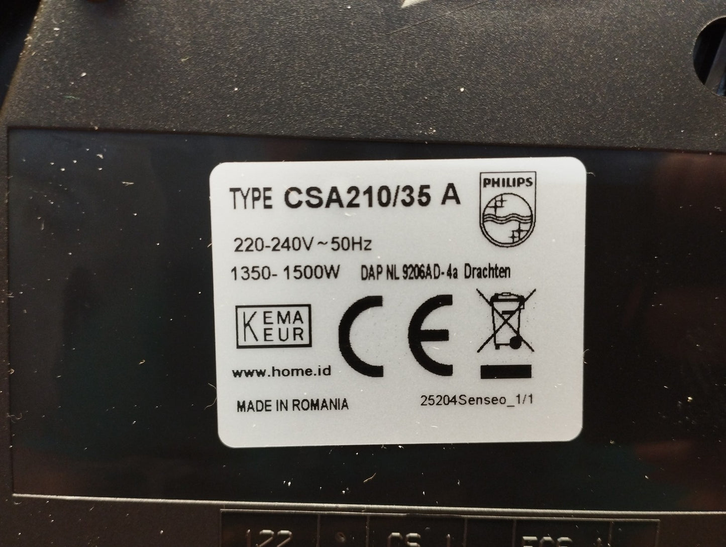 Philips CSA210/35 Senseo Kaffeepadmaschine zartes rot, I39615