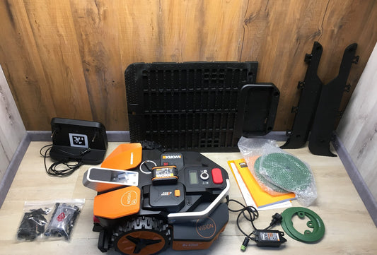 WORX Landroid Vision M550 Mähroboter ohne Begrenzungskabel WR205E, I38187