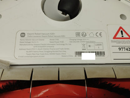 Xiaomi Robot Vacuum X20+ Saugroboter C102 (6000Pa Suction Power), I39724