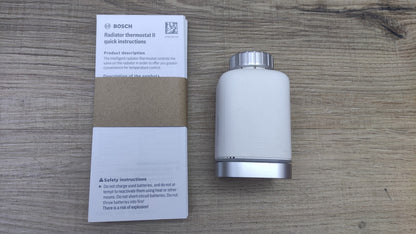Bosch Smart Home Heizkörperthermostat II, smart, mit App-Funktion, I40546