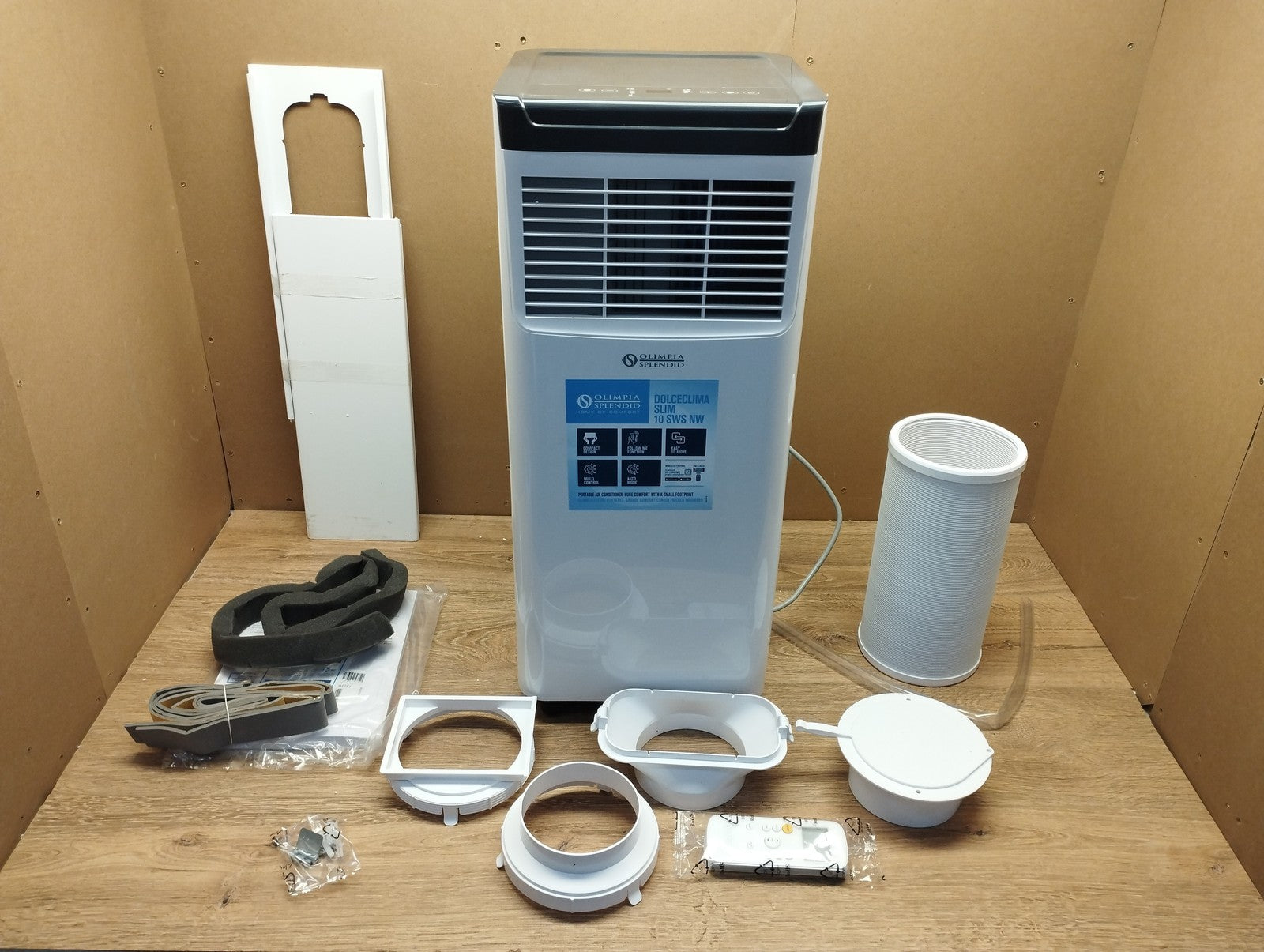 Olimpia Splendid Dolceclima Slim 10 SWS WiNW Tragbare Klimaanlage 02575 I39622