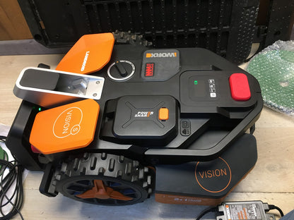 WORX Landroid Vision S250 Mähroboter ohne Begrenzungskabel WR202E, I37838