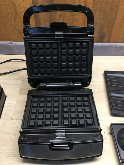 Tefal SW853D12 Snack Collection Waffeleisen und Sandwiches 700 W, I36086