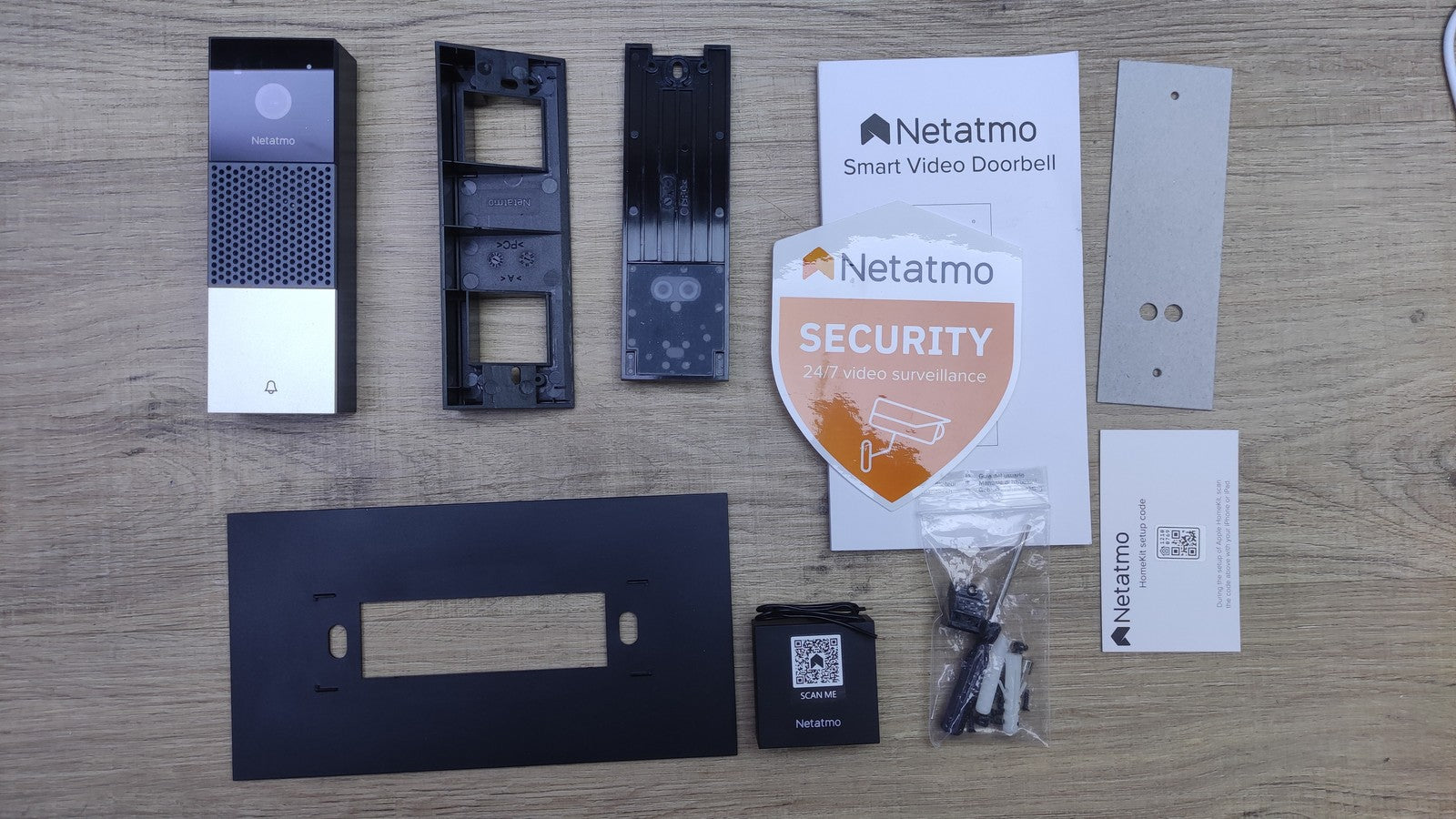 Netatmo Smarte Video-Türklingel mit Kamera, WLAN, 2-Wege-Audio, I34798