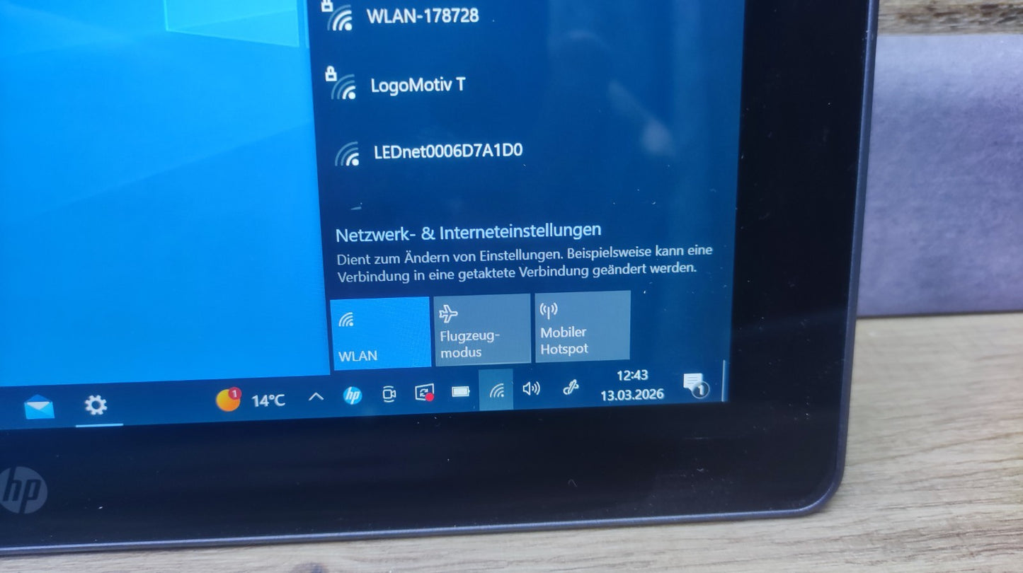 HP Pro x2 612 G2 Tablet 12" FHD 1920x1280 Touch Core i5-7Y57 8GB 256GB SSD WiFi