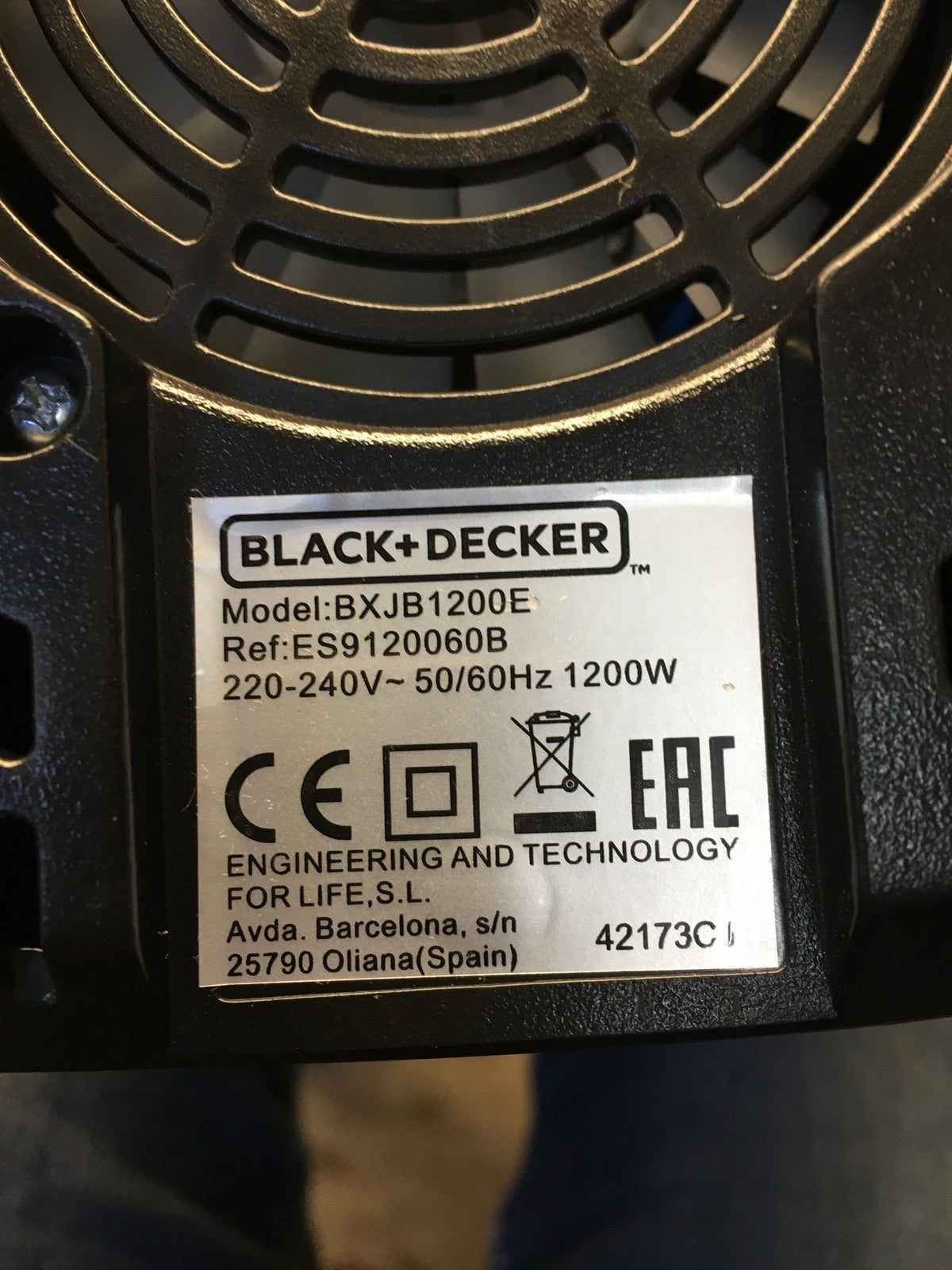 Black &Decker BXJB1200E Satndmixer 1,5L, 1200W, I36052