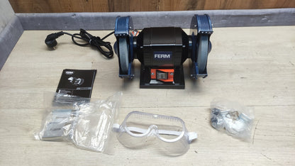 Ferm BGM1019 Doppelschleifmaschine 150 W, 150 mm, I38198