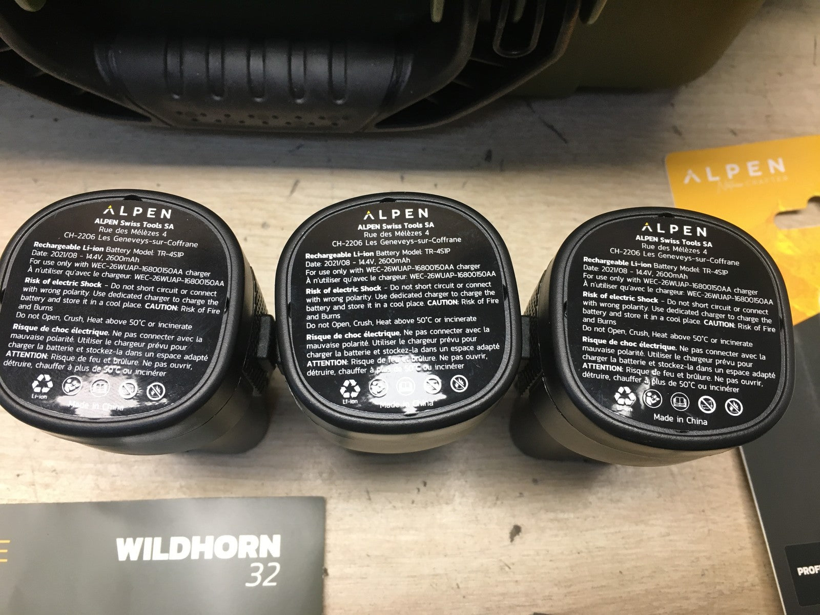 Alpen Swiss Tools Wildhorn 32 Akku-Astschere Ø 32 mm, inkl. 3 Akkus, I38335