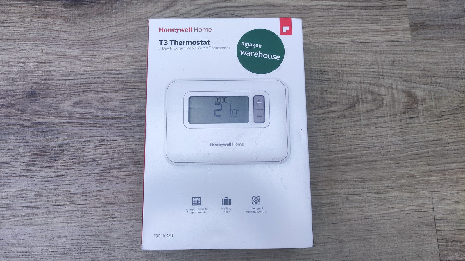 Honeywell Home T3C110AEU T3 programmierbarer Thermostat, I37102