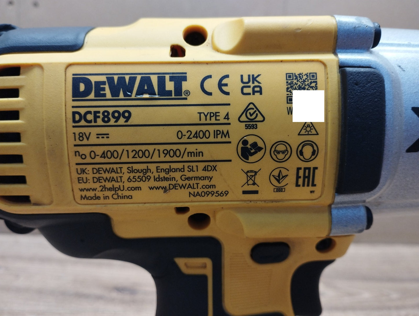 DEWALT Akku-Schlagschrauber DCF899P2, inkl. 2x Akkus 18 V, 5,0 Ah, I39843
