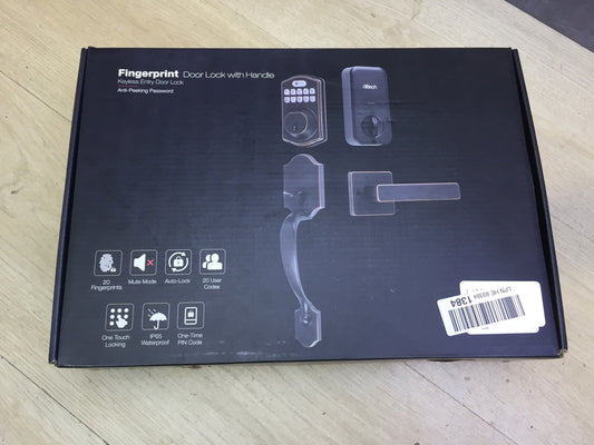 IXTECH Fingerprint Door Lock Set, Keyless Entry Door Lock Deadbolt, I31774
