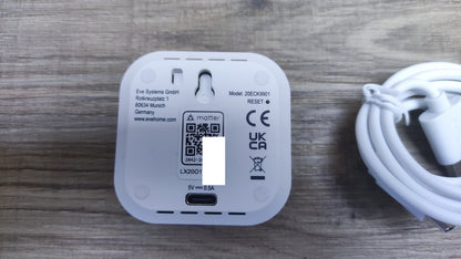 Eve Thermo Control (Matter) Temperatursensor und -regler 20ECK9901, I37028