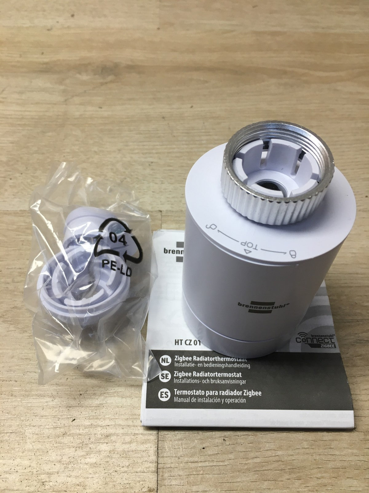Brennenstuhl Connect Zigbee Heizkörperthermostat HT CZ 01, I36591
