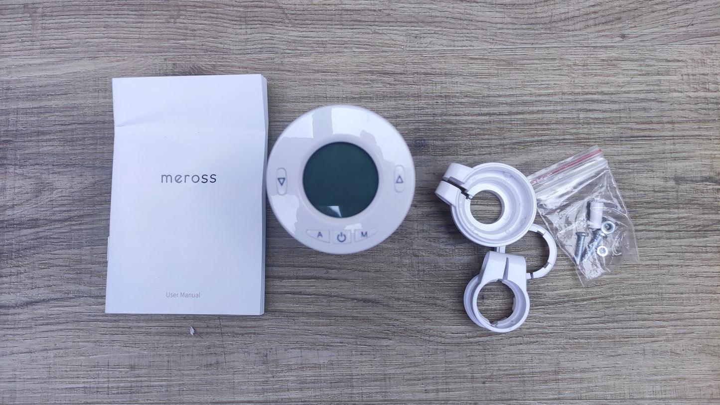 Meross Smart WLAN Heizkörperthermostat, benötigt Hub, MTS100, I36015