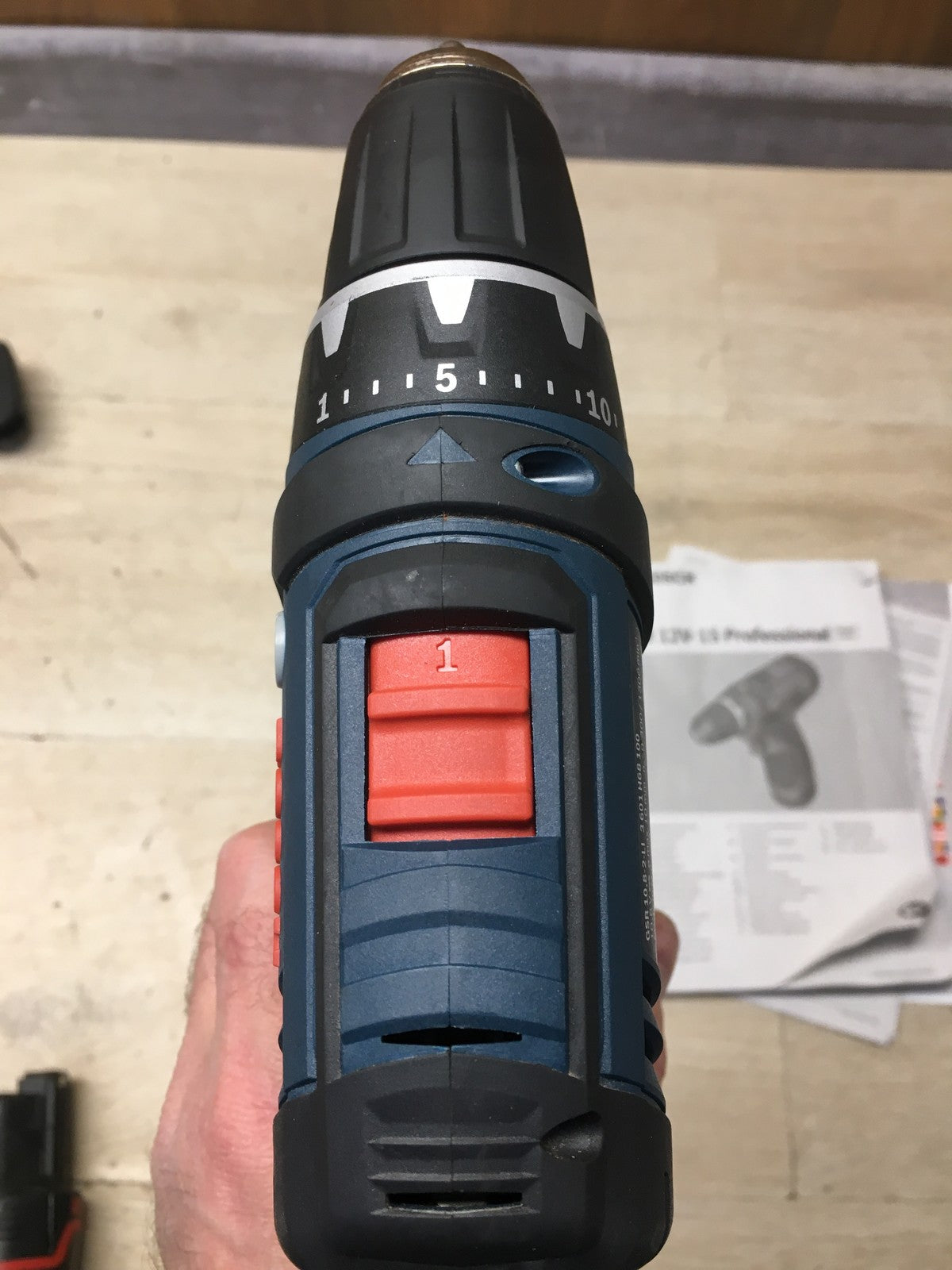 Bosch Professional Akkuschrauber GSR 10,8-2-LI SOLO, I38094
