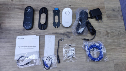 Reolink Video Doorbell WiFi Video-Türklingel mit Chime, I37221