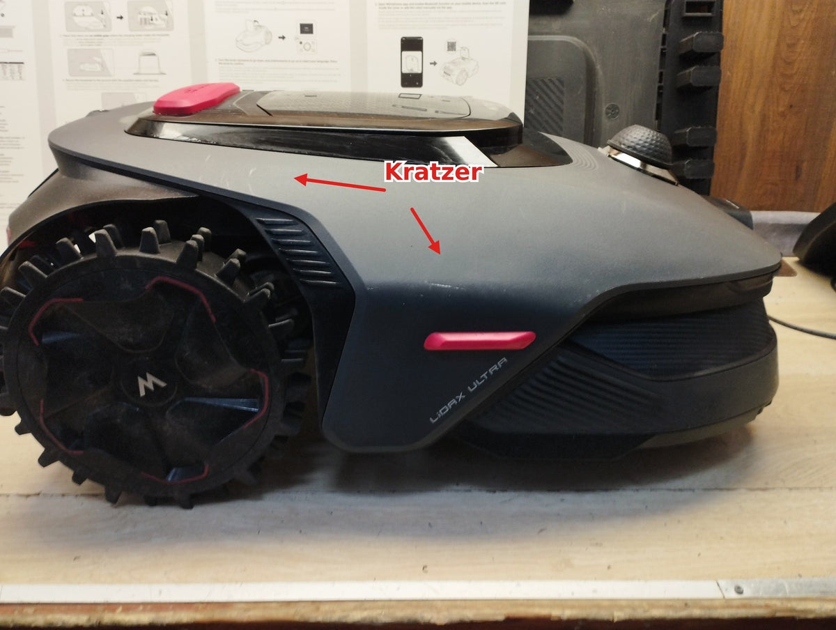MOVA LiDAX Ultra 800 Mähroboter ohne Begrenzungskabel (MXXM2100)