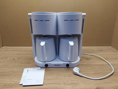 Severin KA 9314 Duo Filterkaffeemaschine mit 2 Thermokannen, I39272