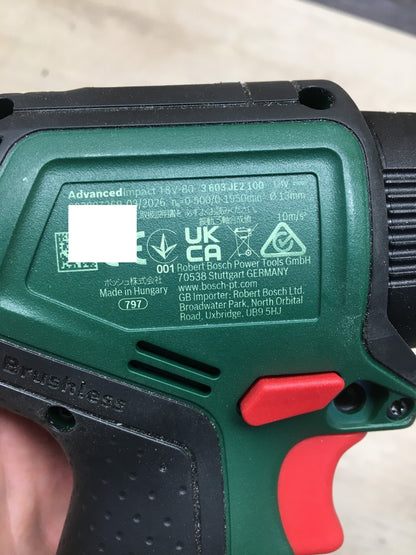 Bosch Akku-Schlagbohrmaschine AdvancedImpact 18V-80, inkl. Akku 4,0Ah, I41046