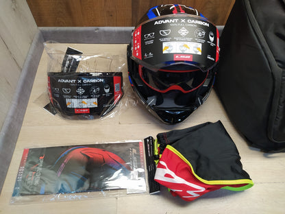LS2 FF901 ADVANT-X Carbon Klapphelm Motorrad Größe L (59-60) I37615