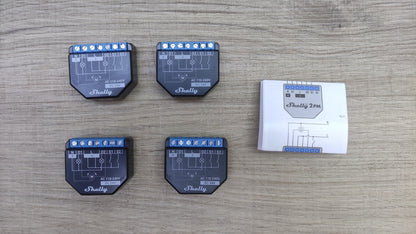Shelly Plus 2PM Wlan & Bluetooth 2 Kanäle Smart Relais Schalter, 4 Stück, I38734