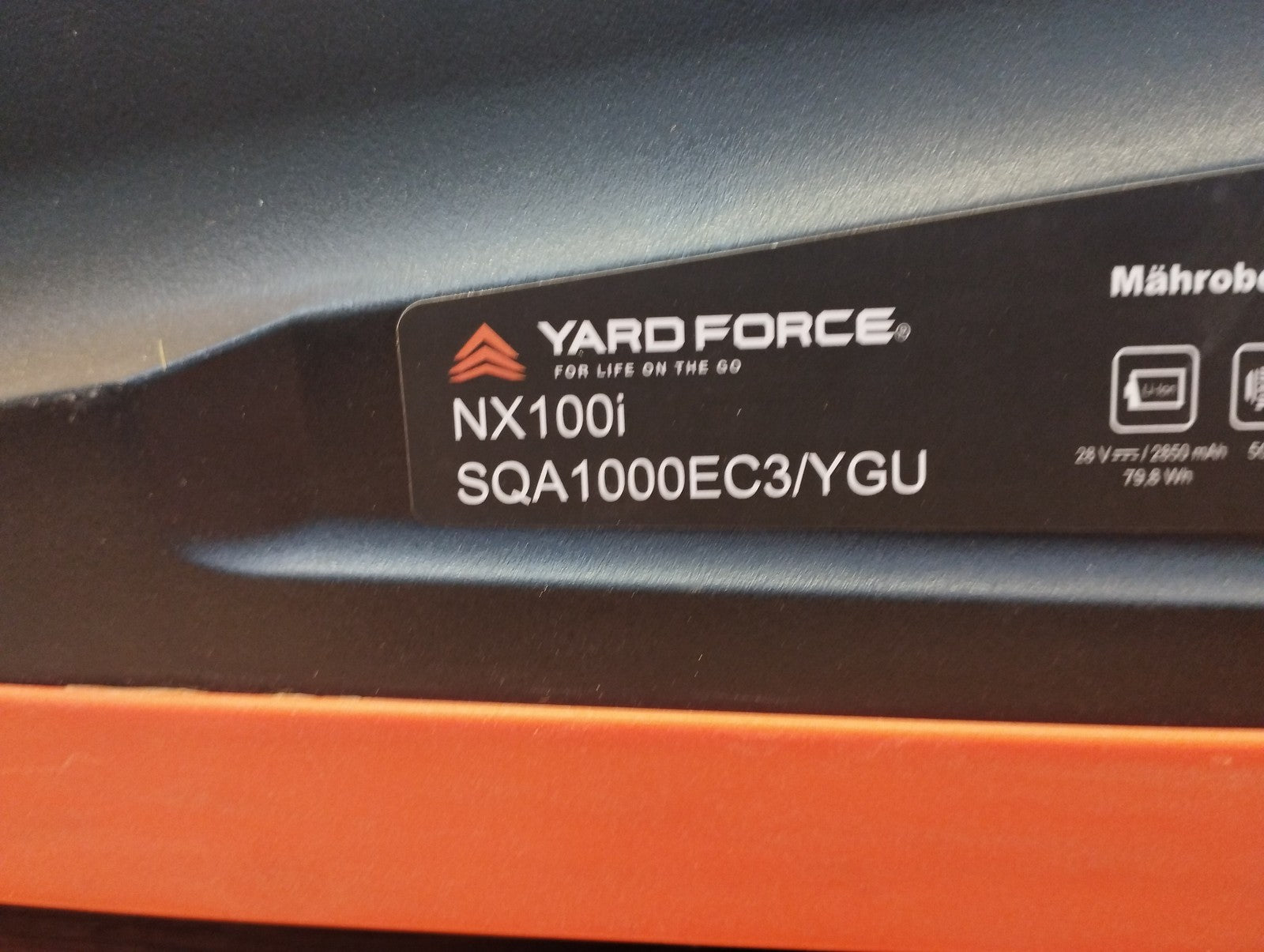 YARD FORCE Mähroboter NX100i bis zu 1000 qm, I40009