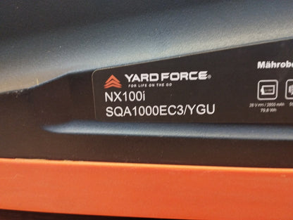 YARD FORCE Mähroboter NX100i bis zu 1000 qm, I40009