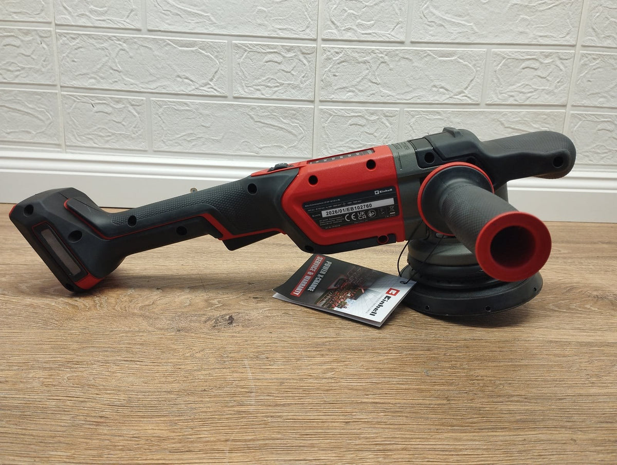 Einhell Akku-Exzenterpolierer CP-EP 18/125 Li BL Solo (ohne Akku und Ladegerät)
