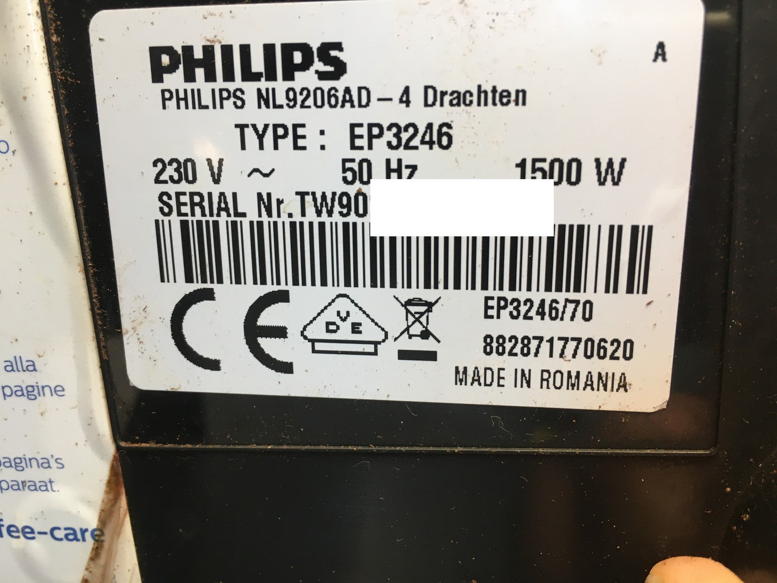Philips EP3246/70 LatteGo Kaffeevollautomat I38243