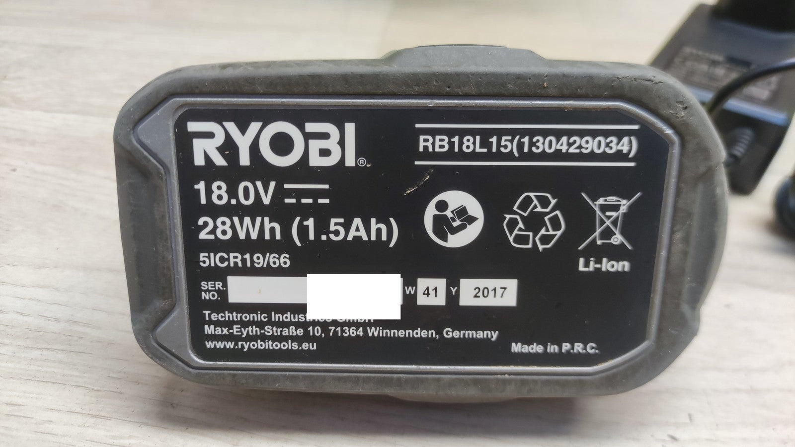 RYOBI 18 V ONE+ Akku-Schlagbohrschrauber Set R18PD3-140SA, I38158