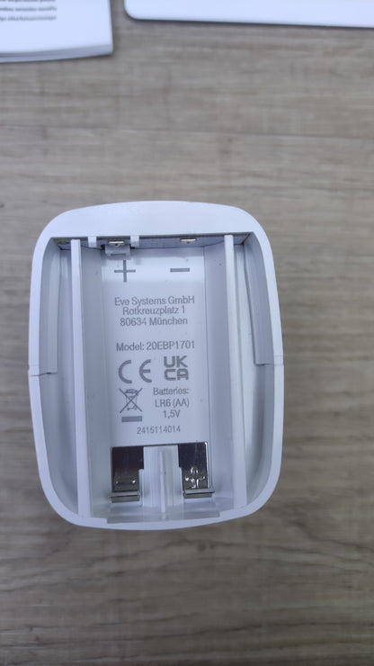 Eve Thermo (Matter) Smartes Heizkörperthermostat, LED-Display, I38782