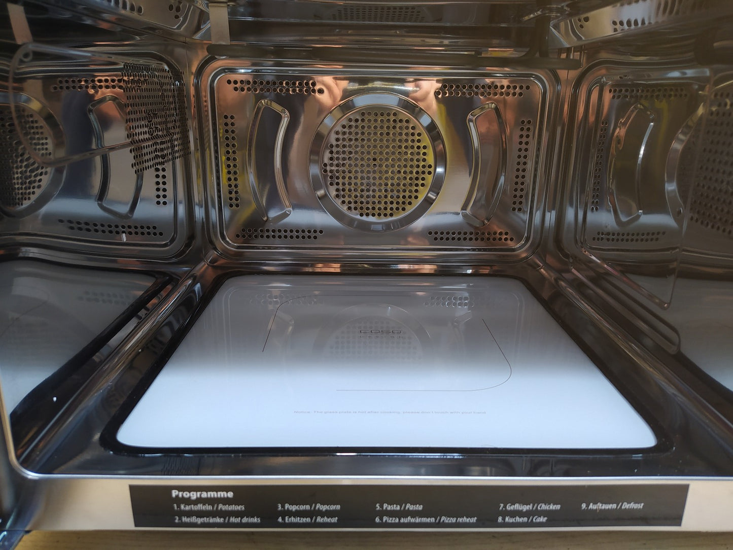 CASO MCG 30 Ceramic chef Mikrowelle mit Grill + Heißluft 2100W 30L, I39028