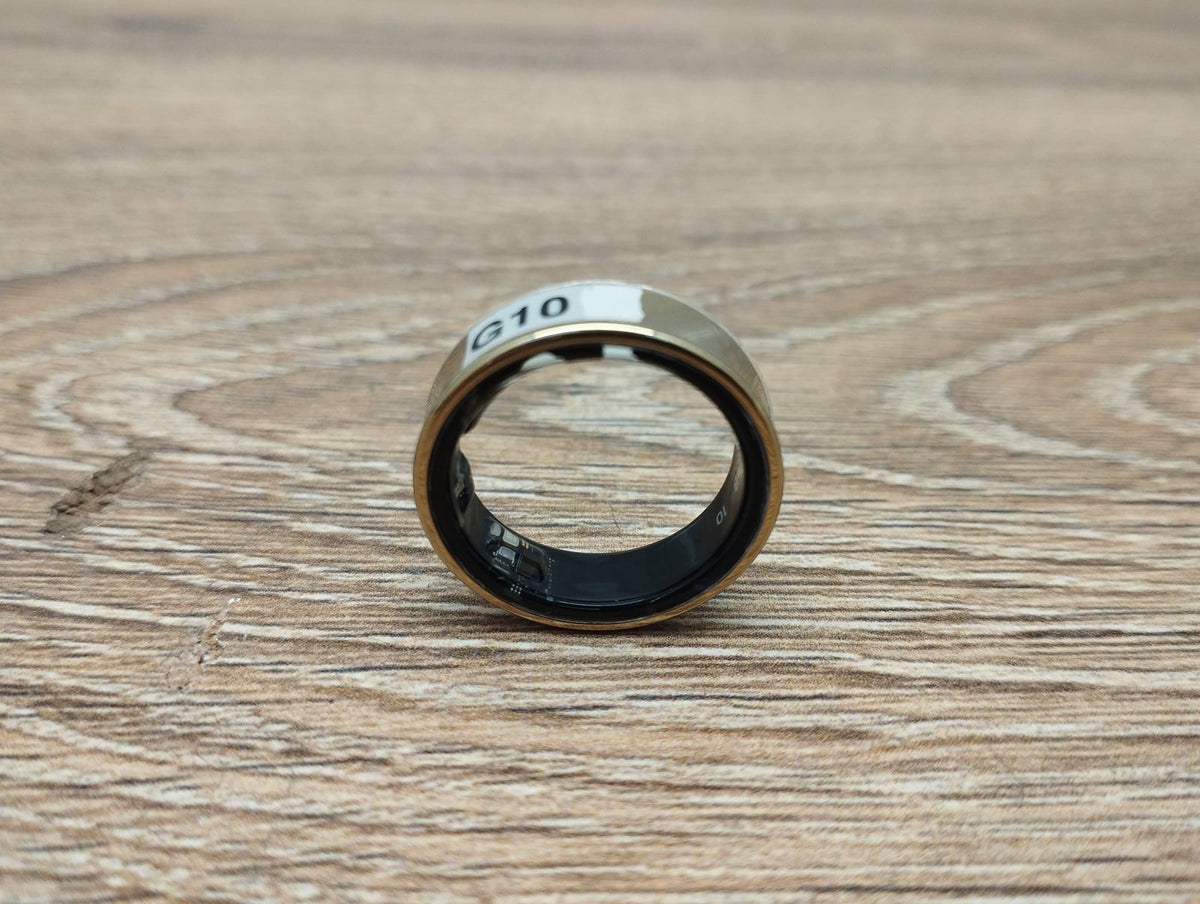 Samsung Galaxy Smart Ring Titanium Gold SM-Q500 Size 10 (US)