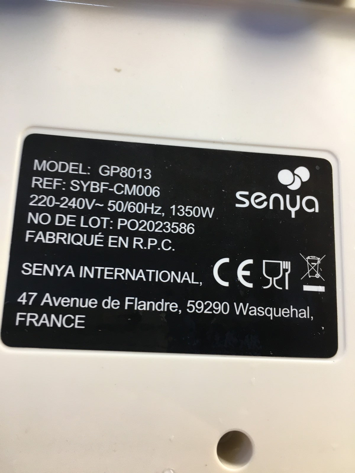 SENYA GP8013 Kaffeemaschine Tasty Coffee Creme, 1350W, I36085