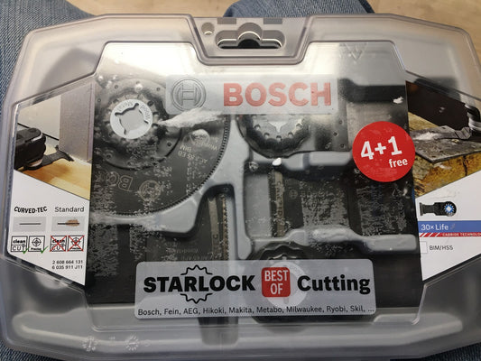 Bosch 5 tlg. Starlock Tauch-/Segmentsägeblatt Set (2608664131), I37959