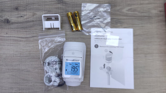 Honeywell Home THR92H1002 evohome Kabelloser Heizkörper, Weiß, I38690