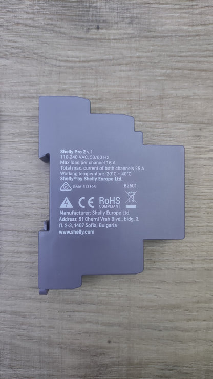 Shelly Pro 2 Wlan Smart Relais, I39069