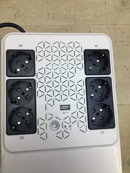 Legrand 310082 USV-Anlage, Keor Multiplug mit 800 VA/480W 6 Ausgänge, I35217