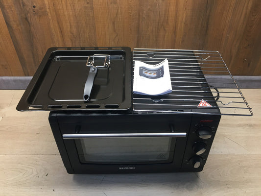 Severin TO 2067 Mini-Backofen, 20 l, schwarz, I39429