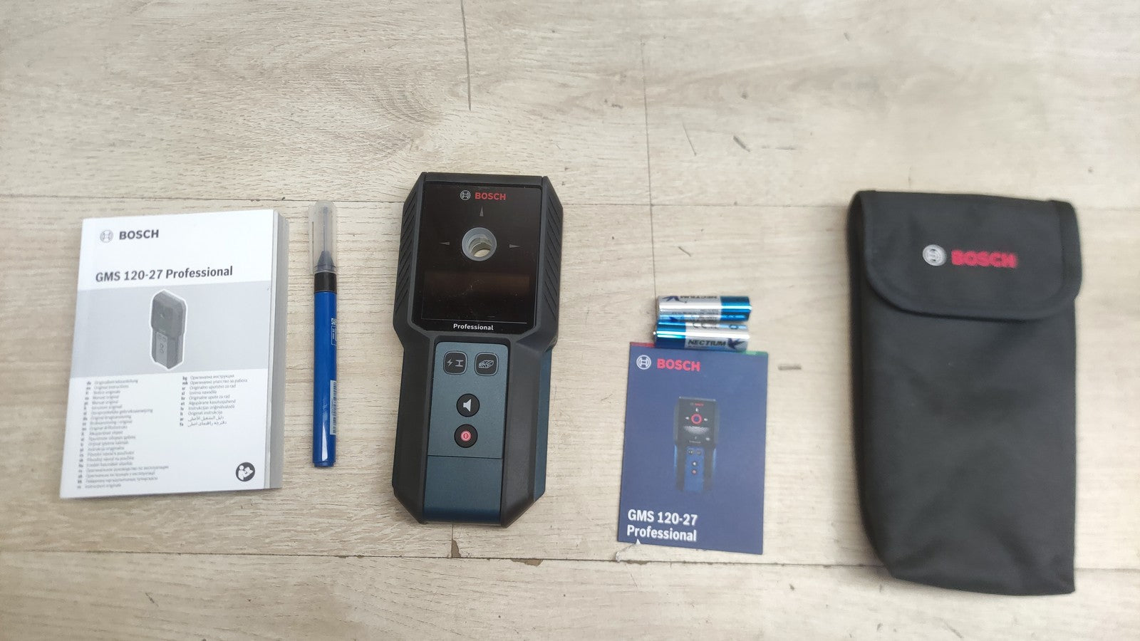 Bosch Professional Ortungsgerät GMS 120-27, I38377