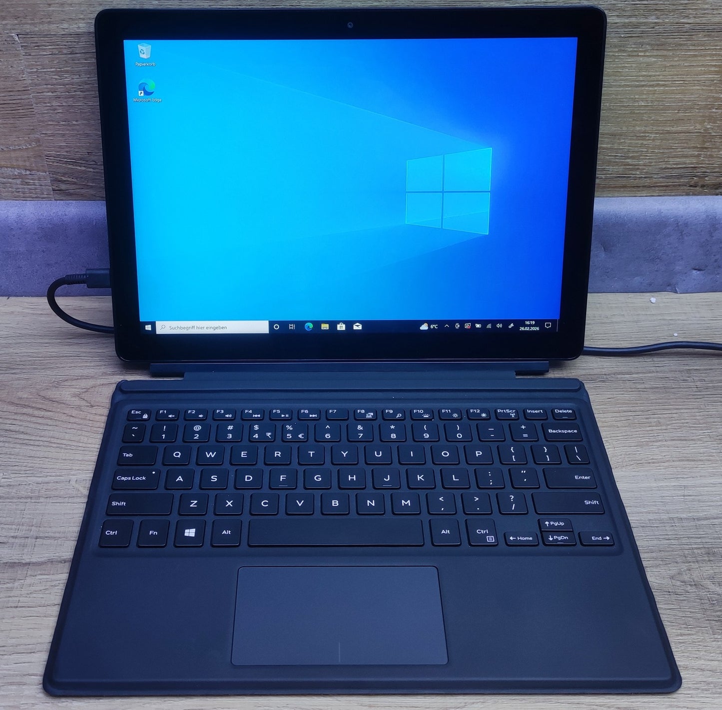 Dell Latitude 5285 Tablet 12.3" Touch FHD Intel i5-7300U 8GB 256GB SSD Win10 LTE